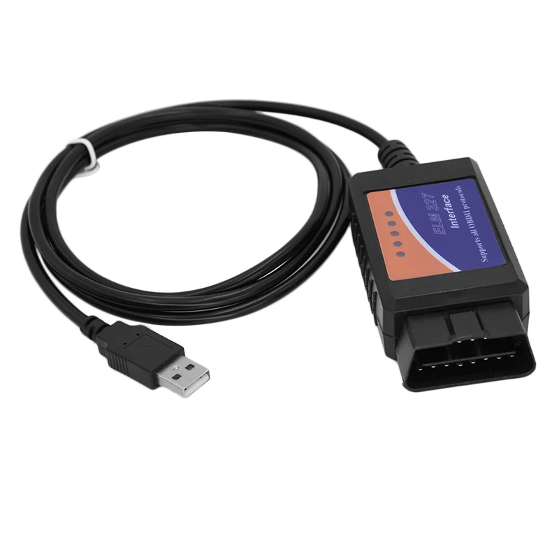 Автомобильные инструменты ELM327 V1.5 USB OBD2 ELM 327 V 1,5 OBDII код считыватель диагностический инструмент мини сканер OBD 2 Автомобильный диагностический инструмент