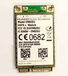 Ssea разблокирована Huawei em820u 3G WCDMA GSM WWAN карта HSPA 21.6 МБ сети мини pci-e карты WLAN