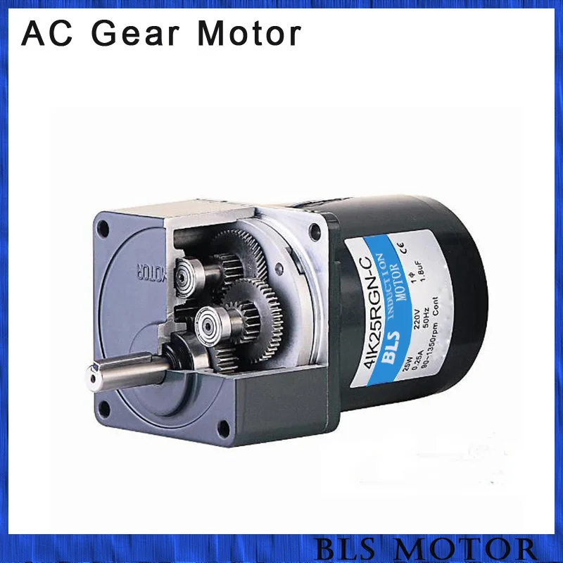 Мотор редуктор переменного тока 40 Вт однофазный 220 В|motor single phase|ac gear motorgear motor ac |