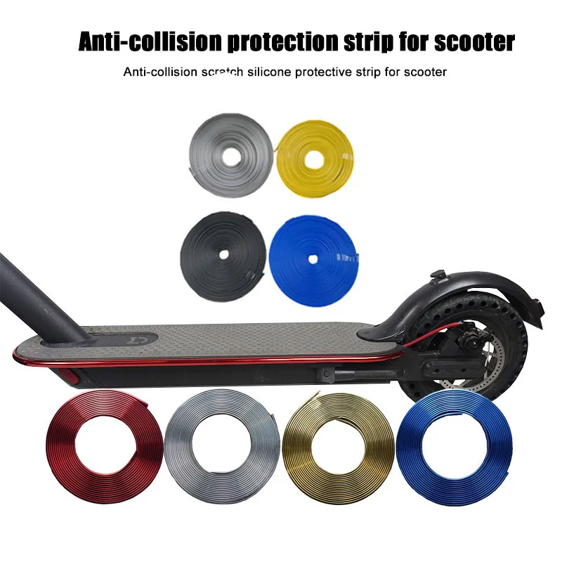 

Scooter Crash Protection Strip Protective Bumper Strips for XIAOMI M365 Scooter FH99