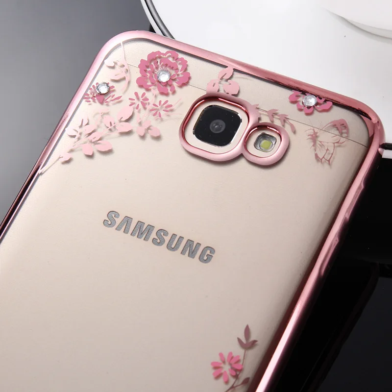 Цветок TPU чехол для телефона для samsung Galaxy A8 A6 плюс J3 J4 J6 J8 A3 A5 A7 S6 S7 край S8 S9 плюс J5/J7 Prime Чехлы для задней панели