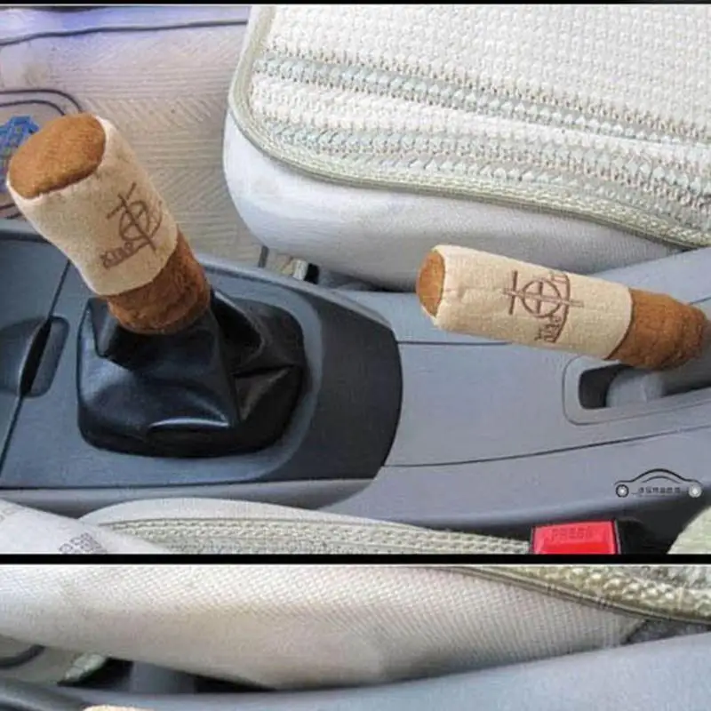 

3Pcs/set Universal Car Covers for Gear Shift Knob Rearview Rear View Mirror Handbrake Automobile Interior Decoration Accessories