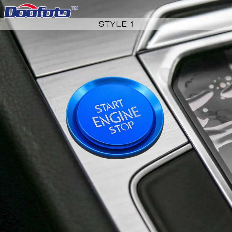 Car Start Engine Button Key Ring for VOLKSWAGEN AUDI SKODA SEAT (28)