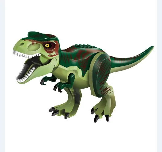 Динозавр Юрского периода DIY Building Block Tyrannosaurus собраны творческие детские игрушки с головоломки строительные блоки подарок