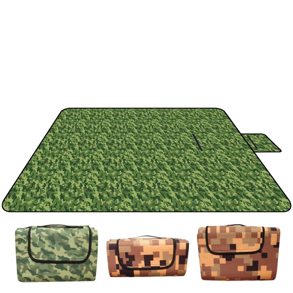 Уличные одеяла для пикника Коврик пляжное одеяло для пикника и кемпинга водонепроницаемый Влагоустойчивый для пикника коврик и коврик складное одеяло для пикника