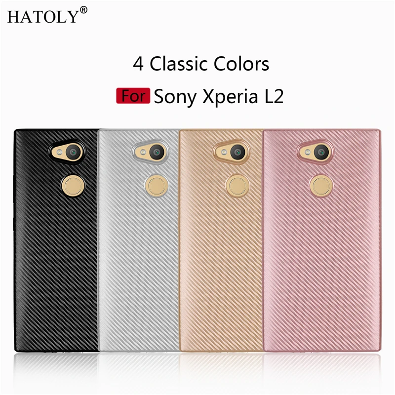 

sFor Cover Sony Xperia L2 Case for Sony Xperia L2 Soft Rubber Silicone Armor Shell Phone Case for Sony L2 H3311 H3321 H4311