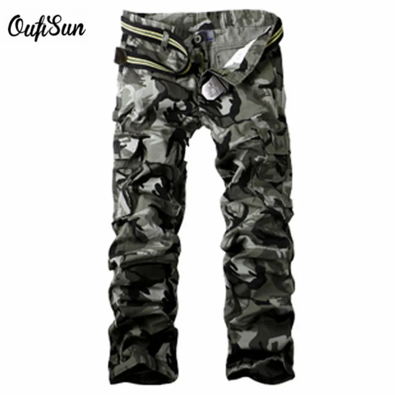 Winter Mens Pants Jogger Men Camouflage Military Pants Loose Comfortable Trousers Camo Joggers 