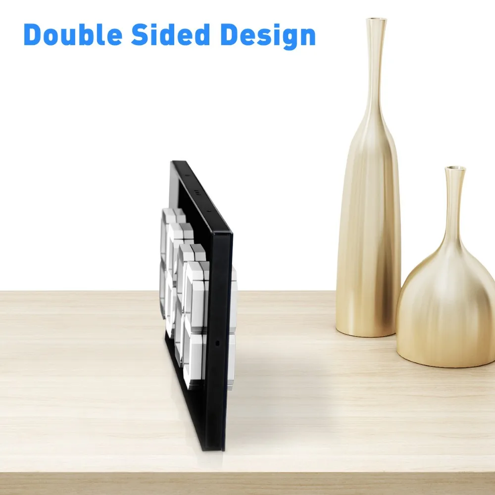 two sides LED Wall clock3
