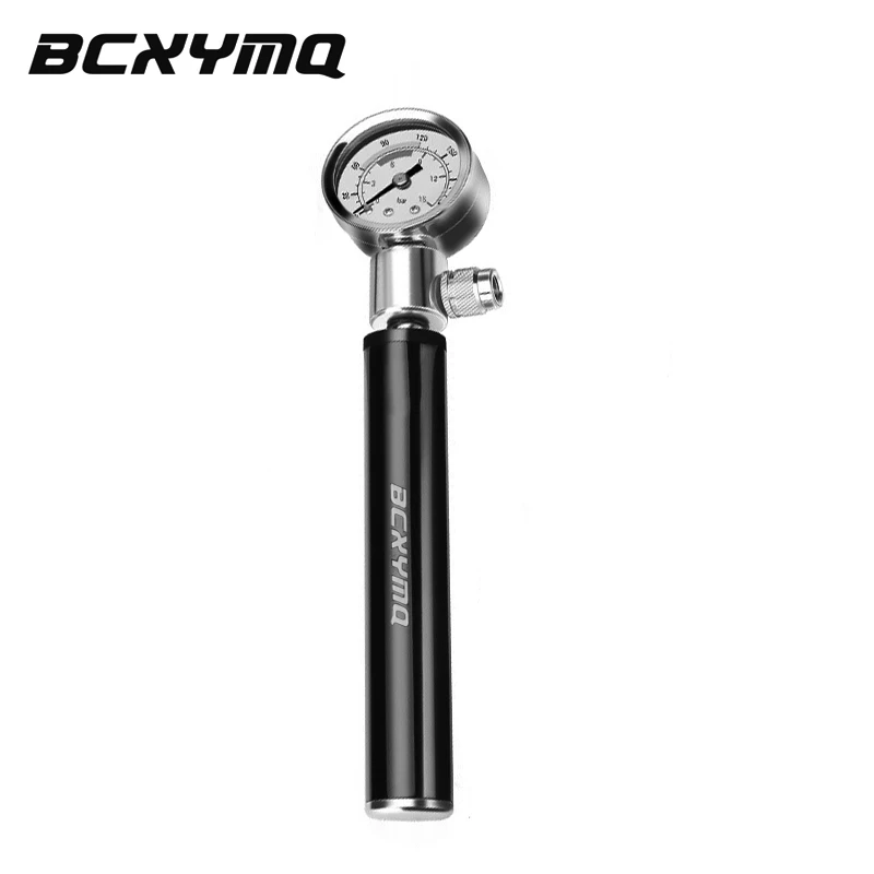 Buy BCXYMQ Presta & Schrader Mini Bicycle Pump with Pressure Gauge Cycling Hand