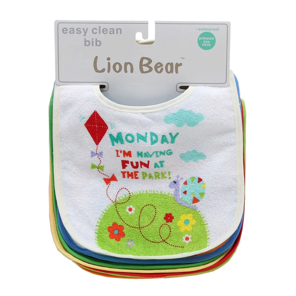Babadores do Bebê Camadas de Volta Babador à Prova Saliva dos Desenhos Alimentação do Bebê Peças Lote Recém-nascido Algodão 2 Dwaterproof Água Bebês Animados Acessórios 7 - 2 prova dwaterproof água bebês saliva dos desenhos