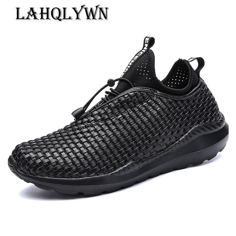 Large Size 47 Mens Woven Shoes Fashion Shoes For Walking