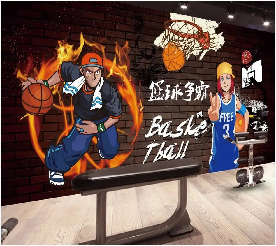 Jaune chambre 70 x 100 cm Cadeau pour salon dortoir HJHB Tapisserie murale repr/ésentant l/équipe de basketball des Lakers D/écoration murale plage appartement