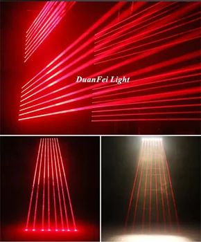 

2019 NEW Arrival Laser Bar Beam Moving Light 6 eyes dj disco lazer red green blue fuoo color laser rgb