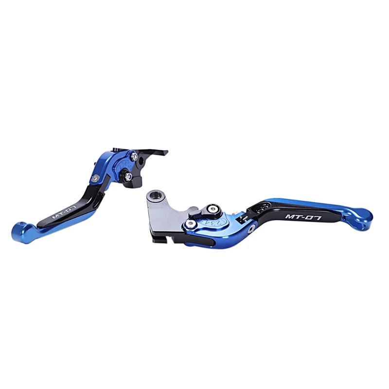 Аксессуары для мотоциклов алюминиевые Cnc Складные Выдвижные тормозные рычаги сцепления для Yamaha 07 Mt 07 Fz-07 Fz 07