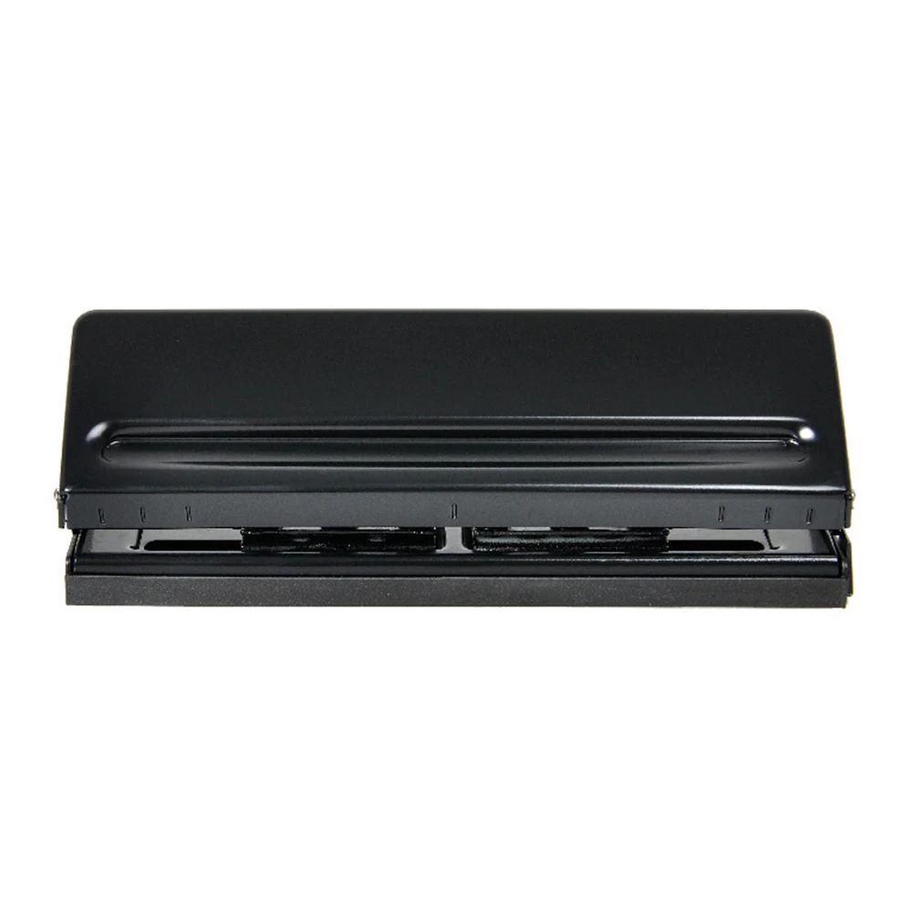 

6 Holes Loose-Leaf Adjustable Paper Cut Stapler Diaries Piercing Office Craft Hole Punch Metal Round DIY Tool Manual