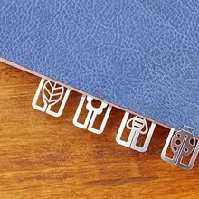 Металл закладки Коллекционная серия Закладка для книги маркировочные зажимы подарок учителю школьные канцелярские принадлежности канцелярские милые 20 шт./упак