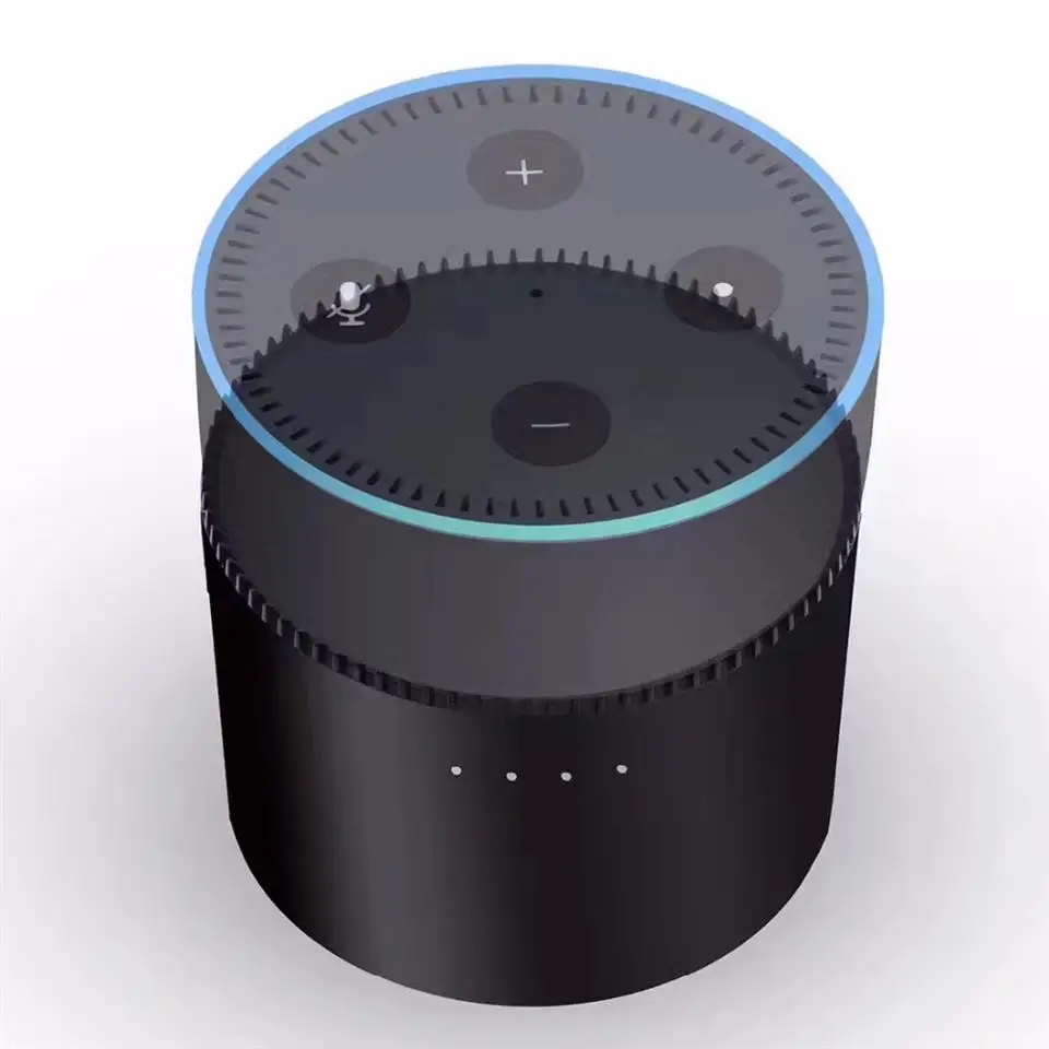 Portable Battery Base for Amazon Echo dot 2 Intelligent 10000mAh Battery Charging Cradle Echo Speaker Stand USB Output