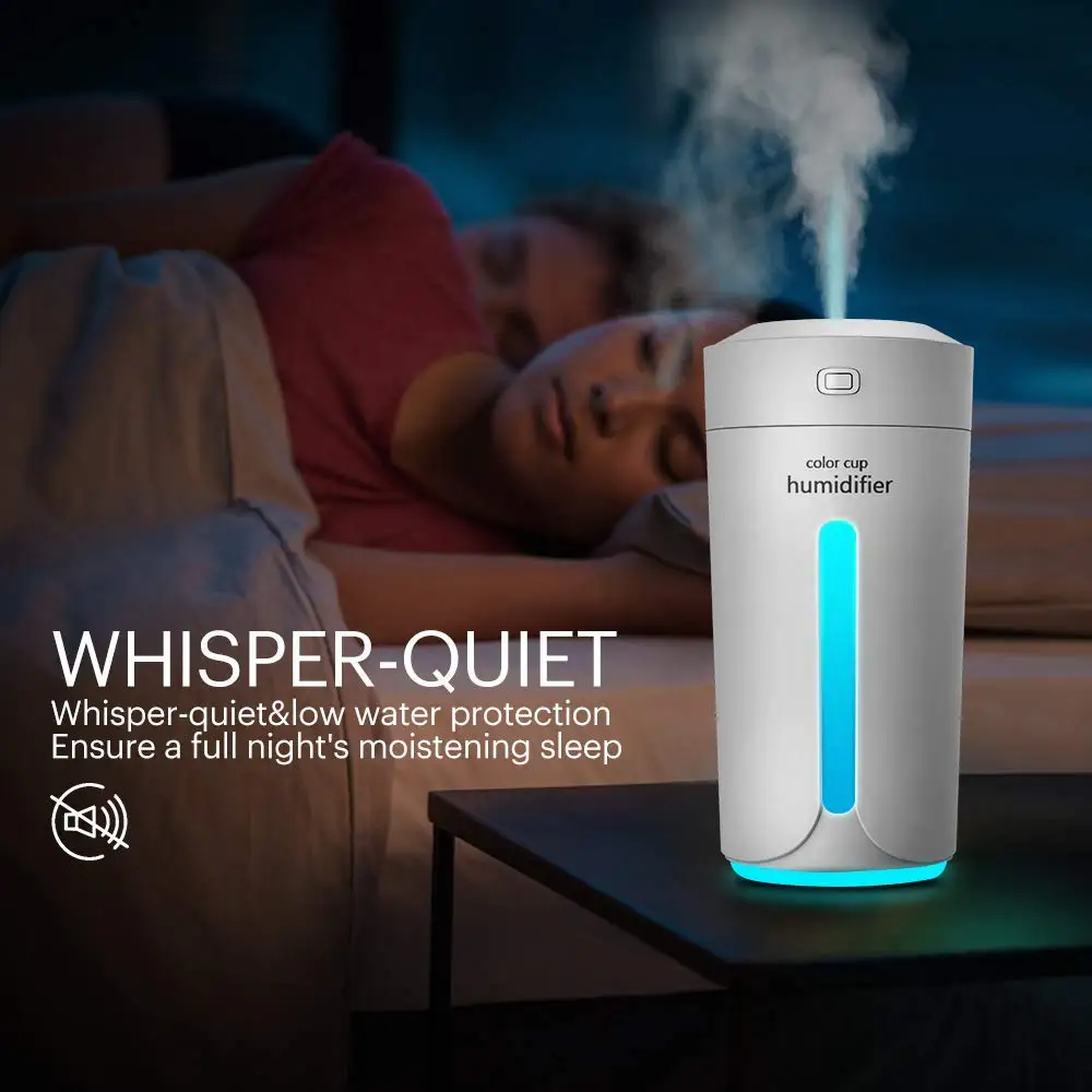 HAIJIEER 230 мл милые Крытый мини Humidificador Портативный увлажнитель моды Fogger для дома
