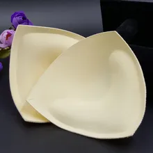 100 пара, сексуальный женский купальник из губки, подкладка на грудь, чашечки, вкладыши, бюстгальтер для груди, усилитель, пуш-ап, бикини, мягкие вставки, грудь, невидимая подкладка