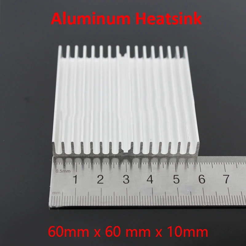 1 Pcs Aluminium Radiator Heatsink Heat Sink 100mm x 60mm x 10mm