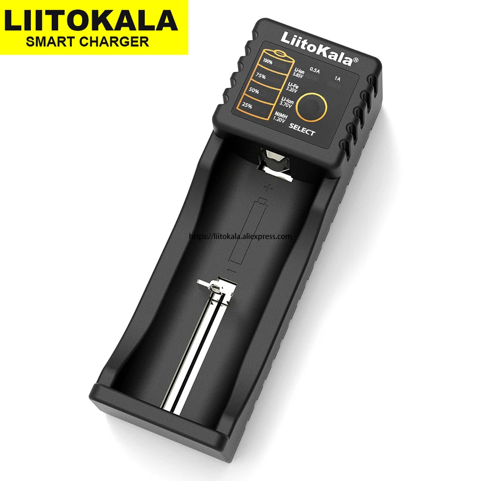 Зарядное устройство Liitokala 100B 18650 1 2 в 3 7 AA/AAA 26650 10440 16340 25500 18350 зарядное для никель