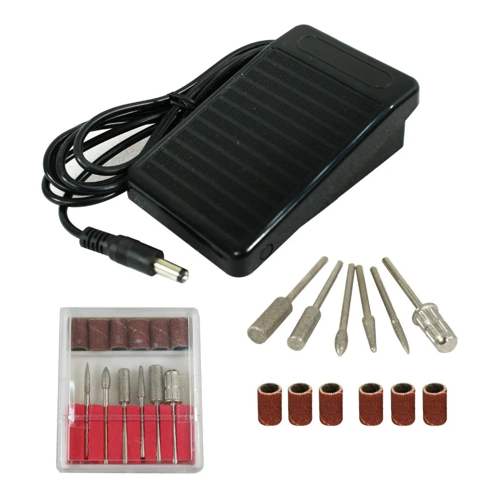 Máquina de Broca de Arquivo de Unha Arte do Prego Elétrica Manicure Predicure Completo Conjunto Acrílico Polisher Conjuntos 30000rpm Kit 11 acrílico arte do prego polisher conjuntos