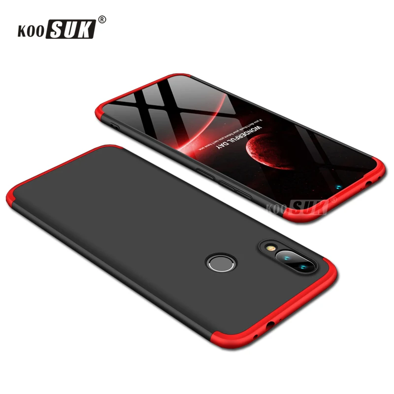 Матовый чехол для Xiaomi Redmi Note 7 7S противоударный жесткий из поликарбоната Pro Redmi7 7A