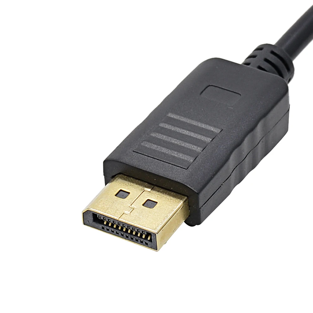 TISHRIC Дисплей порт Адаптер DP к HDMI мужчин и женщин Дисплей порт конвертер кабель 1080P для Hp Dell ноутбук ПК Монитор Проектор