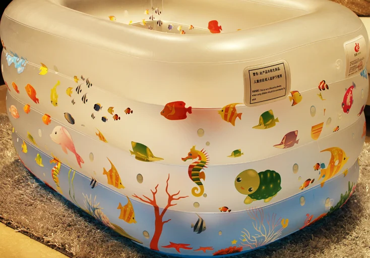 Младенческий утолщение бассейн надувной изоляции infantskids детский плавательный баррель для дома Крытый банный ковш для новорожденных Ванна