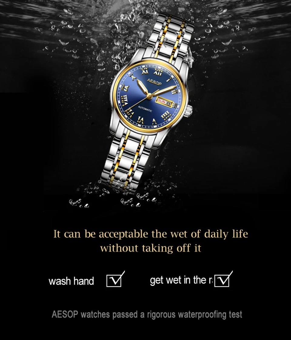 Relojes mujer из нержавеющей стали наручные часы браслет механические часы женские автоматические часы женский Relogio Feminino
