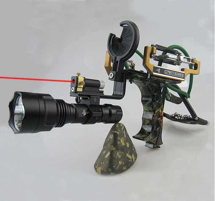 New Multifunction SlingShot Shooter with Arrow Rest Powful Hunting