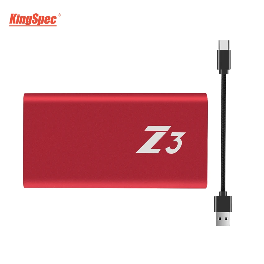 128 Гб SSD KingSpec type-c USB 3,1 внешний 128 Гб SSD жесткий диск с контроллером JMS576 для ноутбука сервер настольные компьютеры планшеты