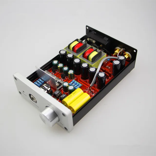 Finished HIFI Class A Headphone Amplifier Reference Lehmann amp Circuit