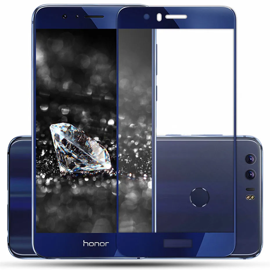 Для honor 8 защитное стекло 9 h 2.5d полное покрытие Оригинальное закаленное для Huawei