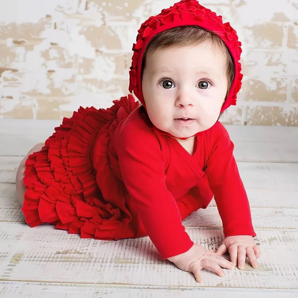 Buy Red and pink baby dresses for party Beautiful