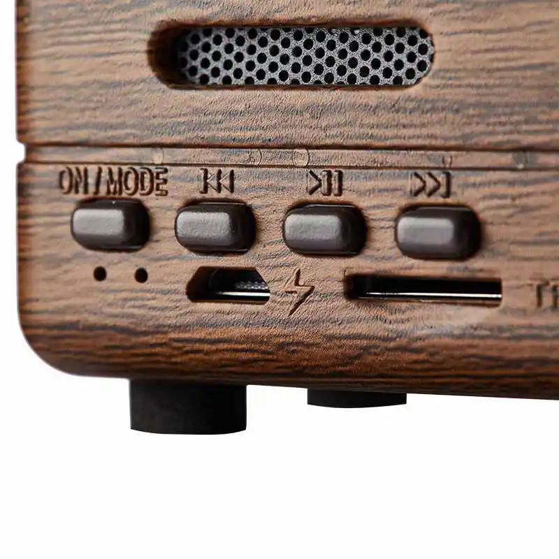 Ретро Bluetooth динамик портативный мини-динамик s Поддержка Tf карты Воспроизведение Fm радио Hands-Free для телефона ПК беспроводной динамик s
