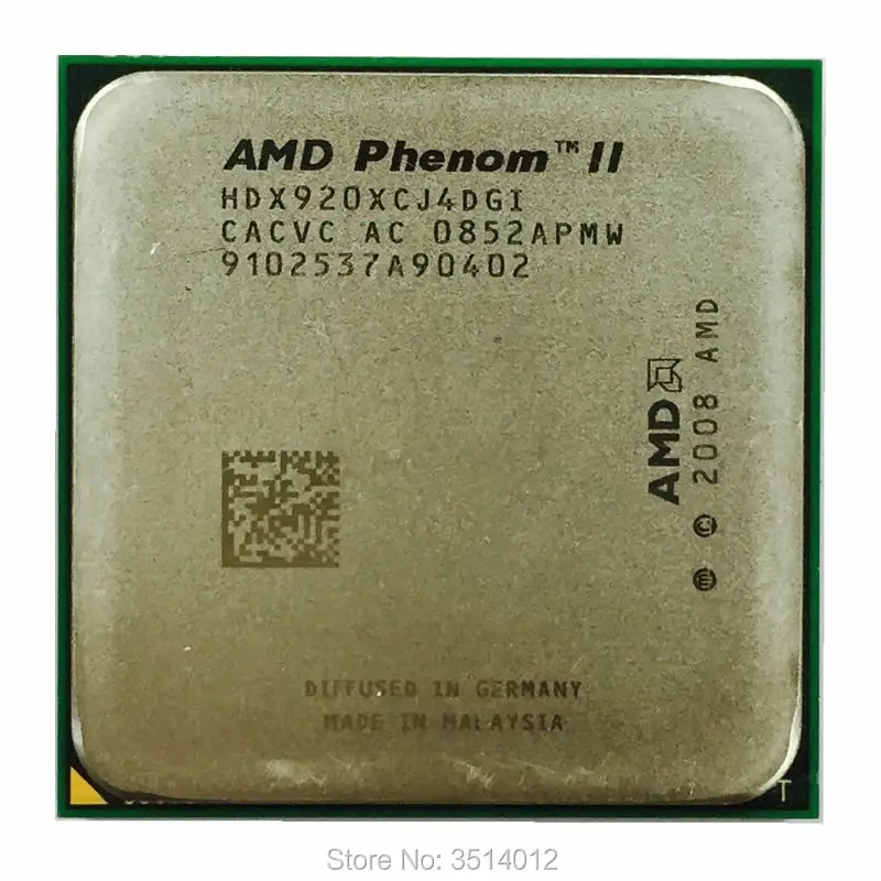 Bảng giá AMD Phenom II X4 920 2.8 GHz Quad-Core CPU Processor HDX920XCJ4DGI Socket AM2+ contact to sell X4 940 Phong Vũ