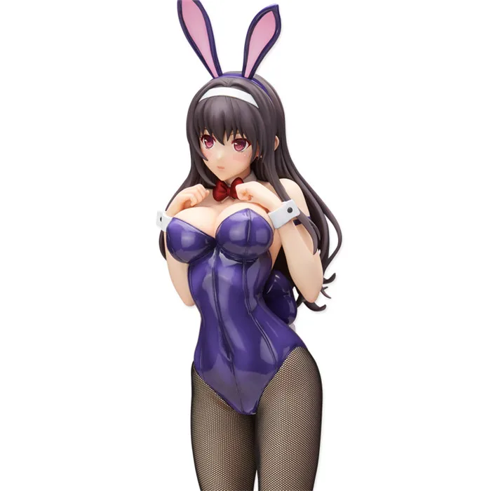 Saenai Heroine No Sodatekata Kasumigaoka Utaha Bunny Ver. 1/4 Scale Freeing Bunny Figure PVC Collectible Model Sexy Toys 44cm Saenai Heroine No Sodatekata Kasumigaoka Utaha Bunny Ver. 1/4 Scale Freeing Bunny Figure PVC Collectible Model Sexy Toys 44cm