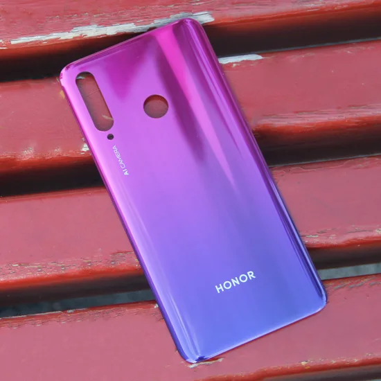 Чехол для задней крышки huawei, корпус батареи для huawei Honor 20i Honor20i, задний стеклянный чехол - Цвет: Gradient Red