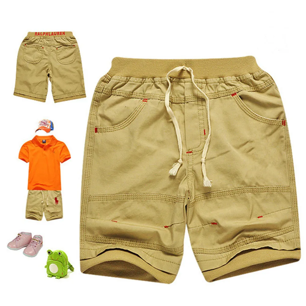 Cotton children boy brand shorts kids boys summer Casual short pants