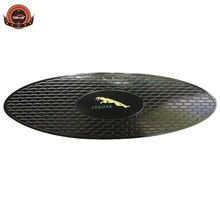 Лучшая цена Автомобильный нескользящий коврик овальные аксессуары коврик противоскользящие липкие коврики черный цвет 28*9 см для автомобиля, нескользящий коврик Силикагель