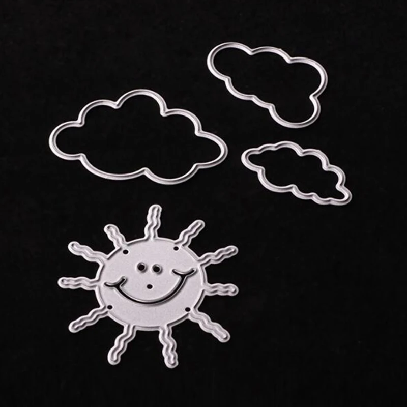 

YLCD443 Star Moon Set Metal Cutting Dies For Scrapbooking Stencils DIY Album Cards Decoration Embossing Folder Die Cuts Template