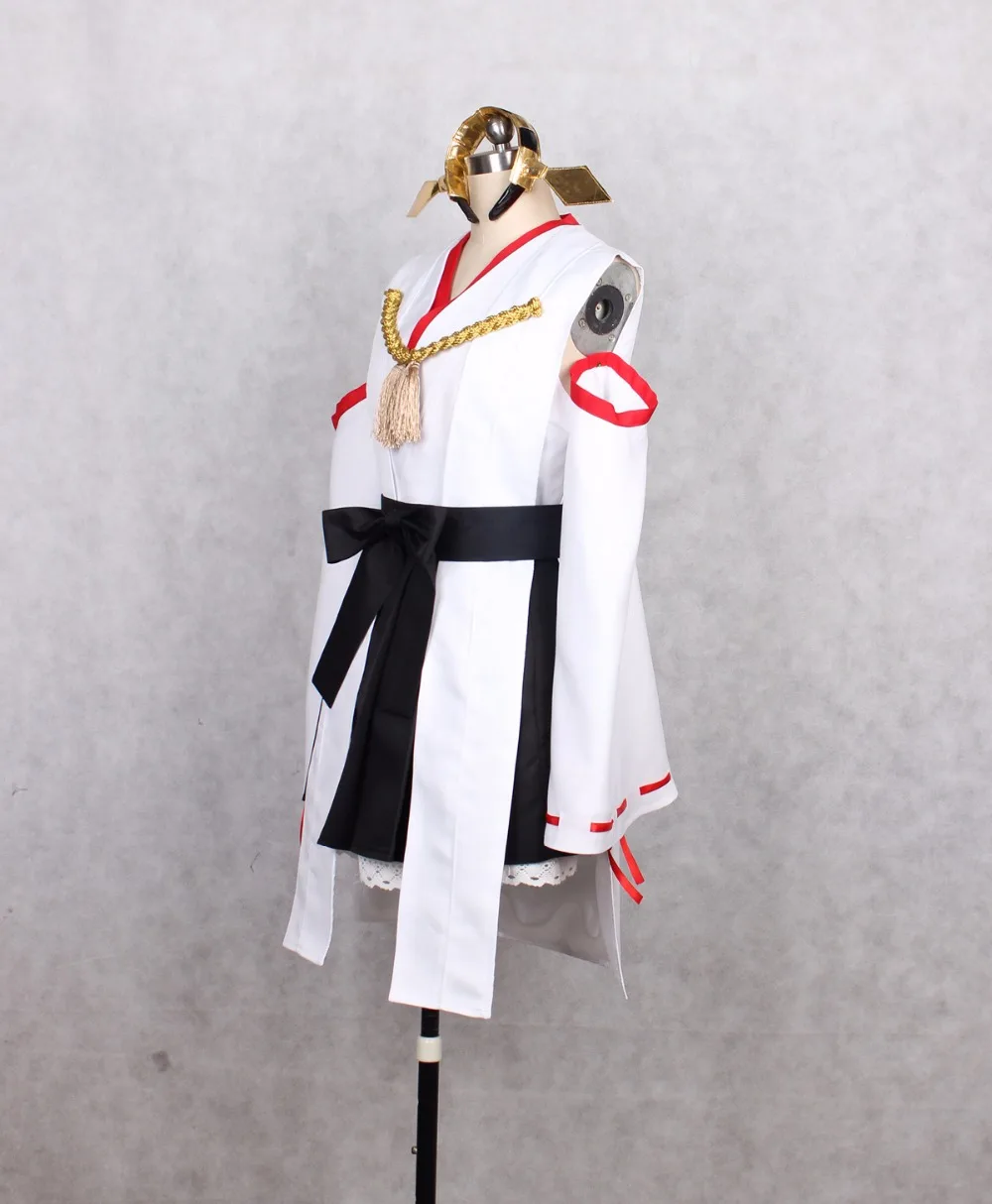 Платье kanglue Kirishima Косплей Kantai Collection Костюм на заказ любой размер|Костюмы аниме| |