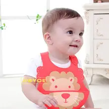 Силикагель детские нагрудники Детский силиконовый противовесный пищевой кармашек для риса трехмерный доступ к Рису Нарядный комбинезон для малышей