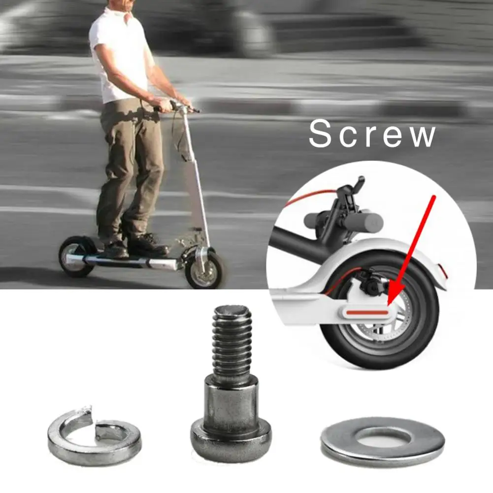 2 комплекта электрический скейтборд скутер компоненты болтов заднего колеса