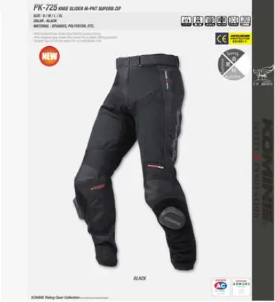 

High quality Komine PK725 motorcycle pants automobile race pants motorcycle clothing ride pants cc8