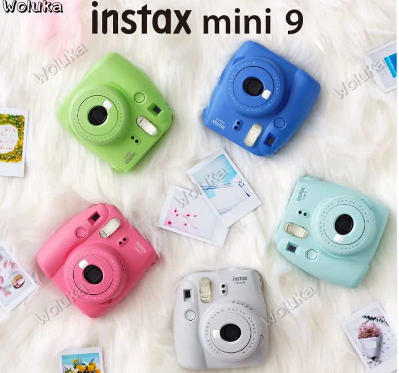 Камера Instax Mini9 в посылка входит мгновенная фотобумага обновление Mini8 с зеркалом