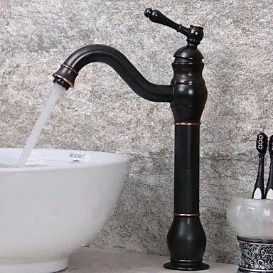 

Antique Oil-rubbed Water Bathroom Sink Faucets Tap, GrifosTorneira Para De Banheiro Monocomando
