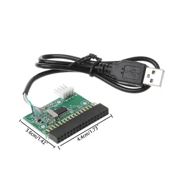 

1.44MB 3.5" USB Cable Adapter To 34Pin Floppy Drive Connector U Disk To Floppy Disk PCB Board