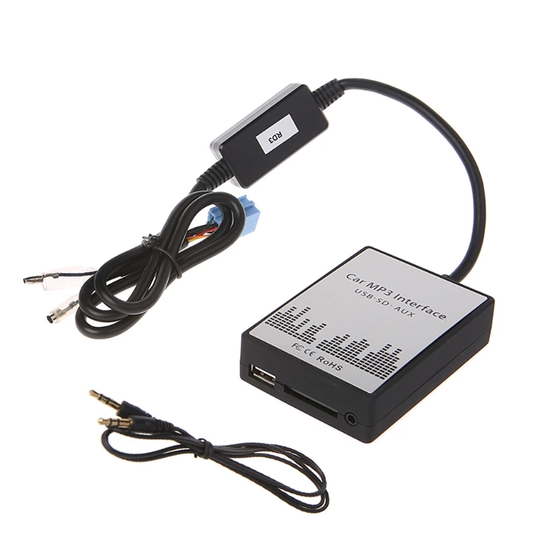 Автомобильный-Стайлинг USB SD AUX Автомобильный MP3 музыкальный плеер адаптер CD Замена для peugeot 106 RD3 для Citroen Авто электроника